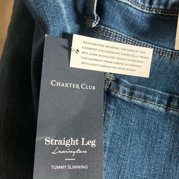 CHARTER CLUB BNWT JEANS SIZE 6 - Picture 5 of 9